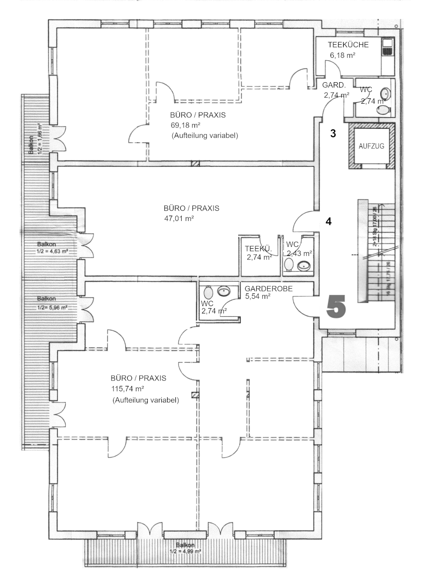 12-Grundri�-NR-5-ca-Ma�e B�rohaus Wackersberg