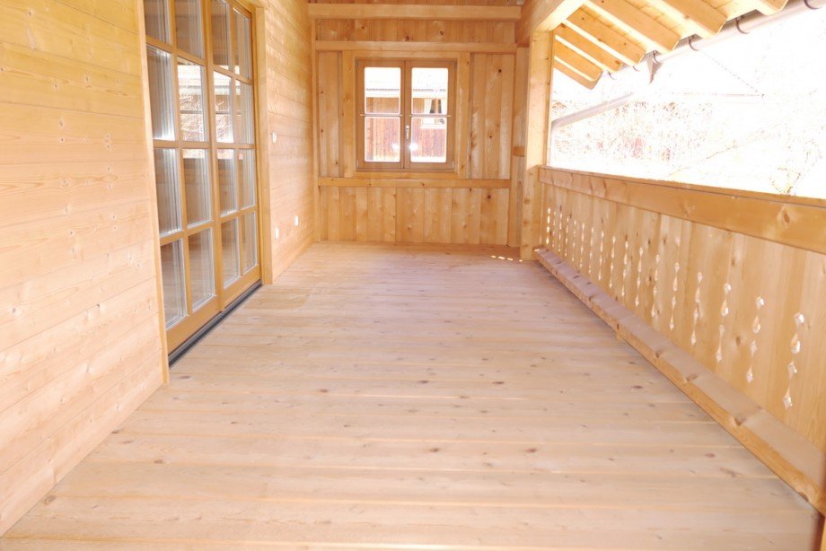 19-Balkon-G�stezimmer Wohnung Lenggries