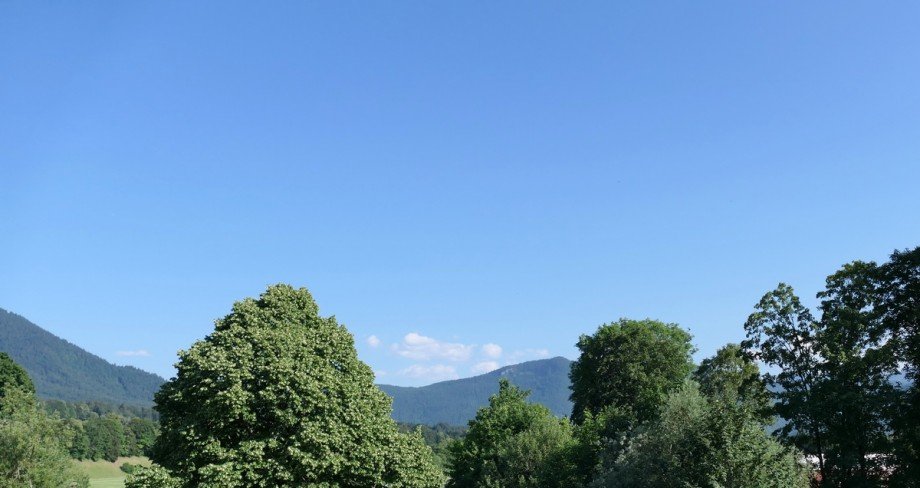 14-Blick-Balkon Wohnung Lenggries