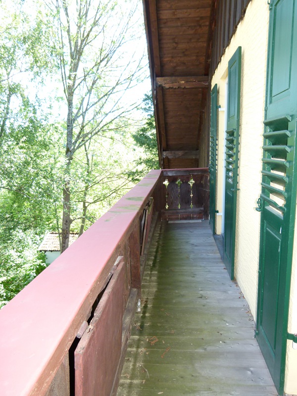 09-Balkon Dachgeschosswohnung Bad T�lz