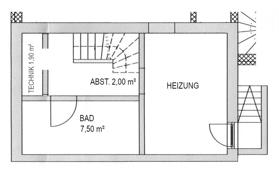 21-Kellergescho�-ca-Ma�e Reihenmittelhaus Bad T�lz
