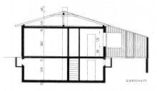 33-Geb�udeschnitt-quer Ger�umiger Bungalow (erweiterbar) auf park�hnlichem Grundst�ck