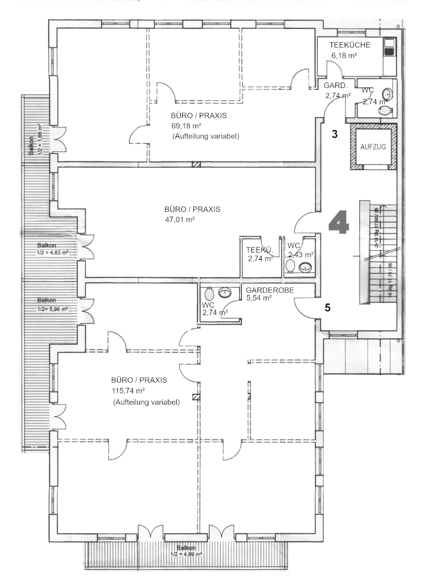 08-Grundri�-NR-4-ca-Ma�e B�rohaus Wackersberg