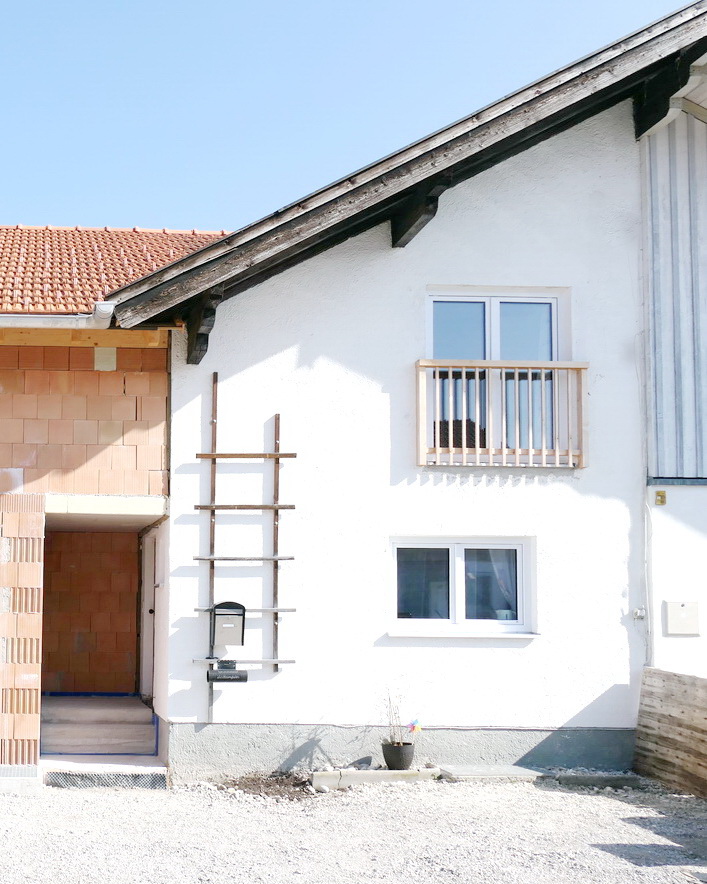 01-Ansicht-West Reihenmittelhaus Bad T�lz