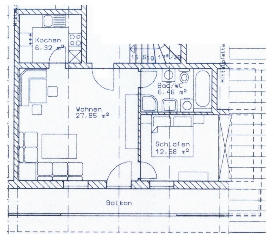 16-Plan-ca-Ma�e Wohnung Lenggries