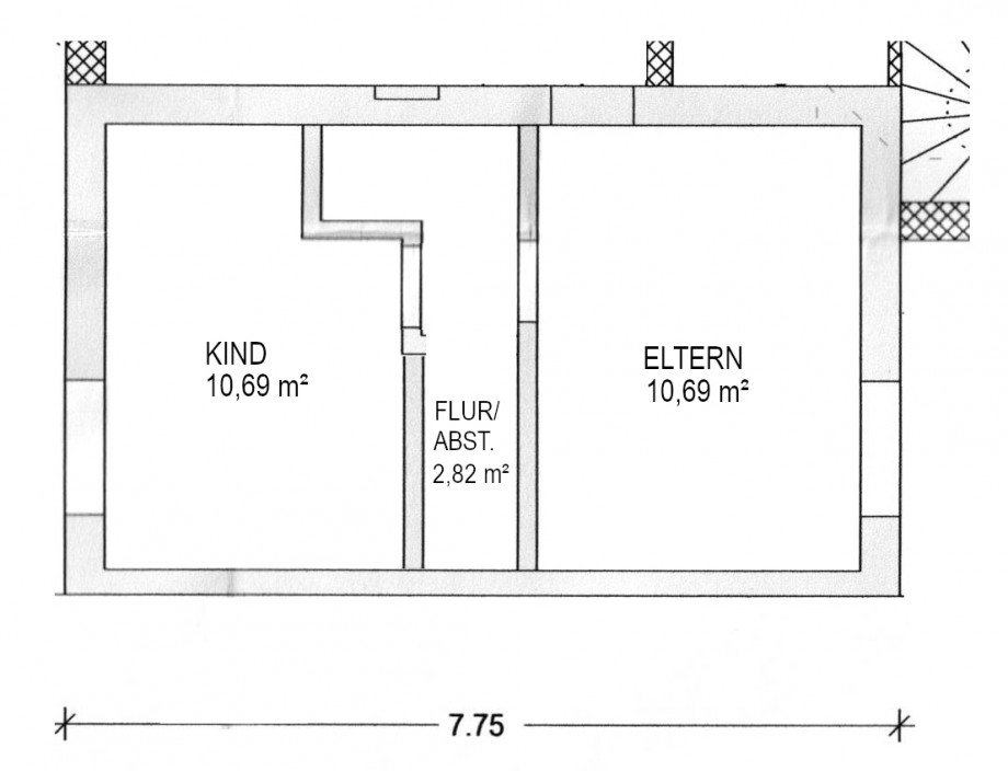 20-Obergescho�-ca-Ma�e Reihenmittelhaus Bad T�lz