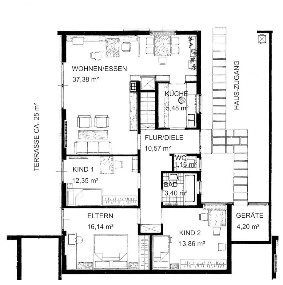 31-Erdgescho�-ca-Ma�e Bungalow Ismaning
