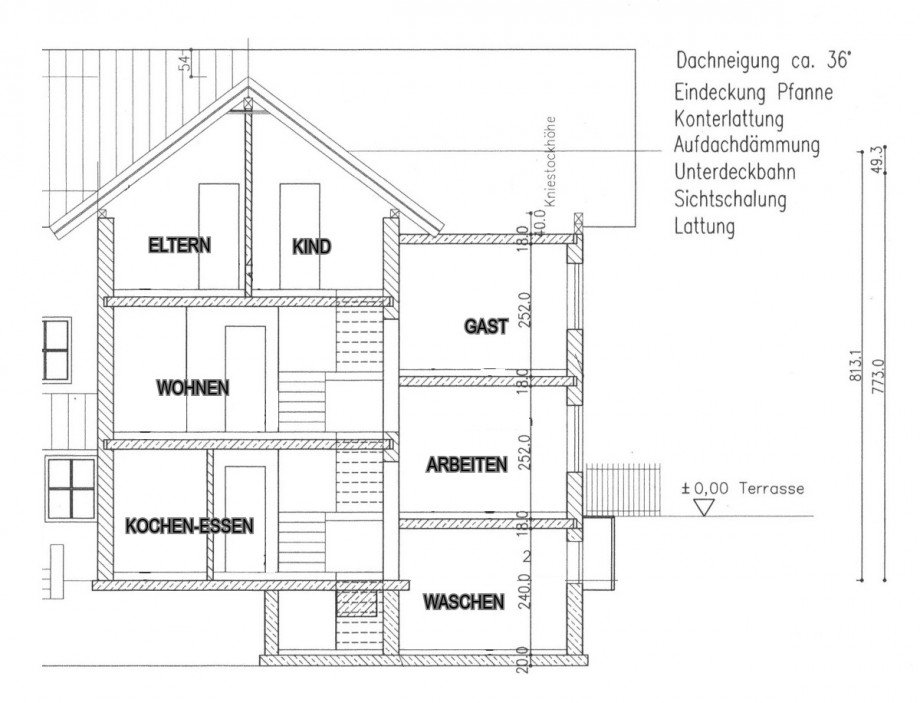 36-Schnitt-ca-Ma�e Erdgeschosswohnung Lenggries